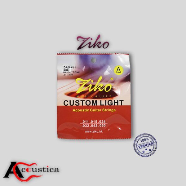Ziko DAG-011 Custom Light Acoustic Guitar String